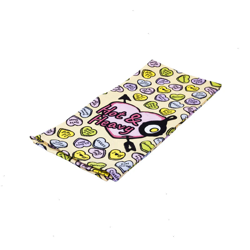 Conversation Heart Dish Towel - View 5