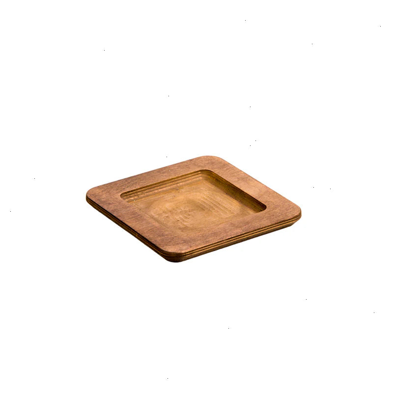 5.5 Square Walnut Wood Underliner - View 3