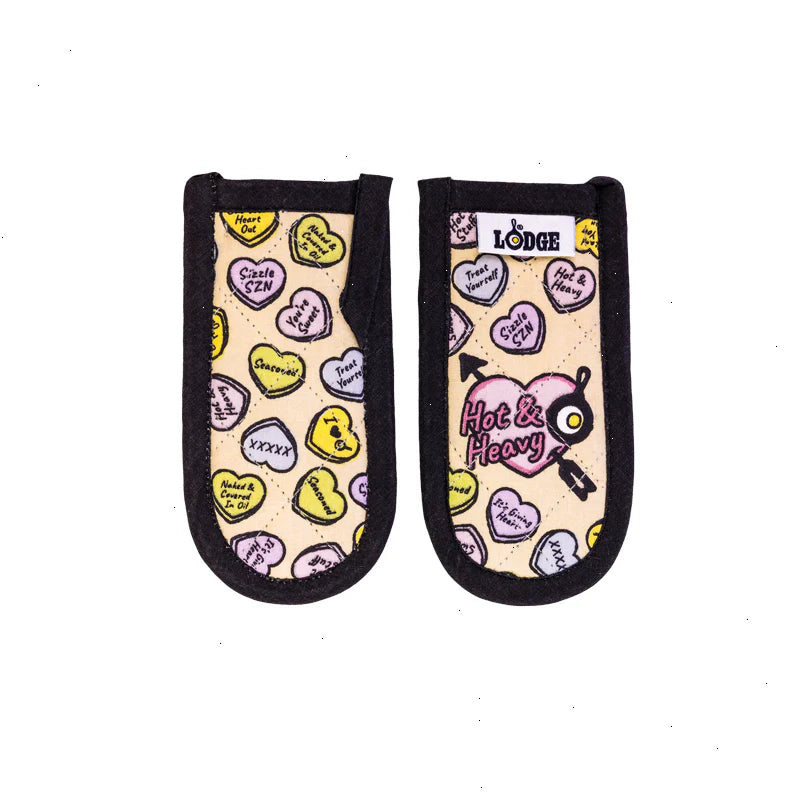 Conversation Heart Handle Holders, Set of Two - View 2