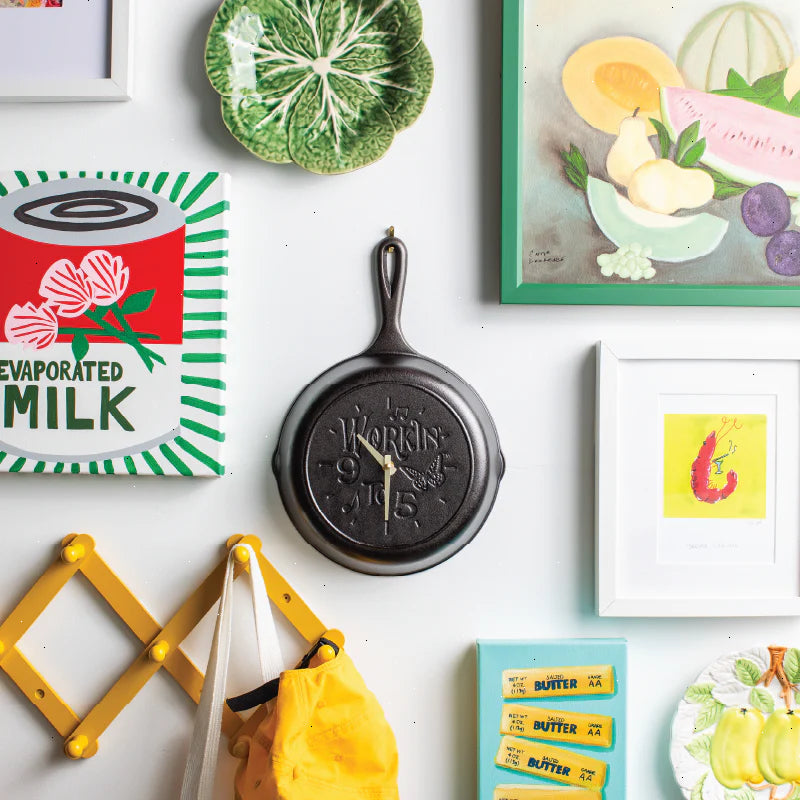 Dolly Parton 9 to 5 Skillet Clock - View 3