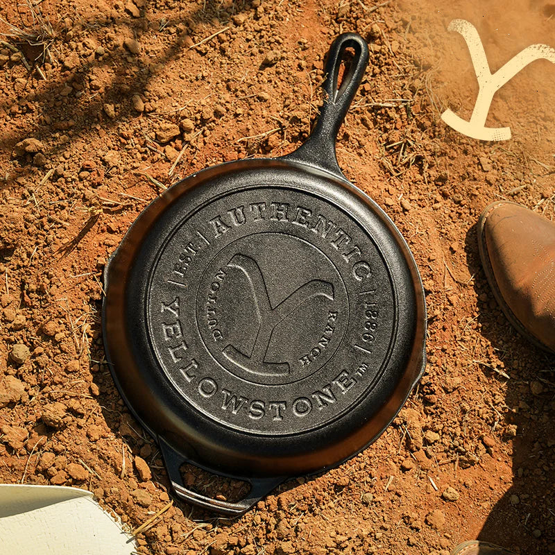 Yellowstone 10.25 Inch Cast Iron Authentic Y Skillet - View 4