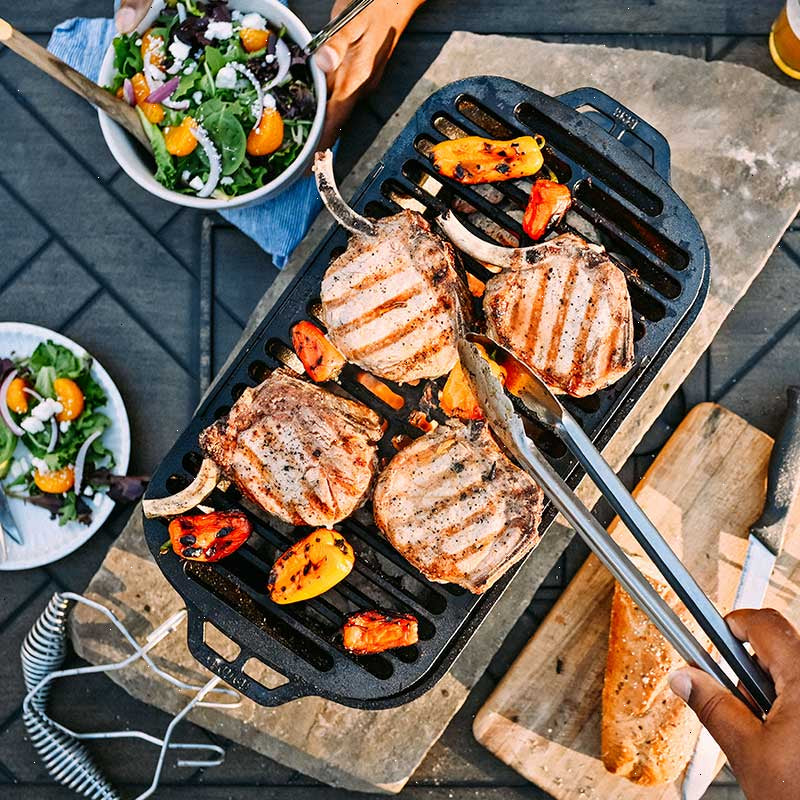 Sportsman’s Pro Cast Iron Grill™ - View 5