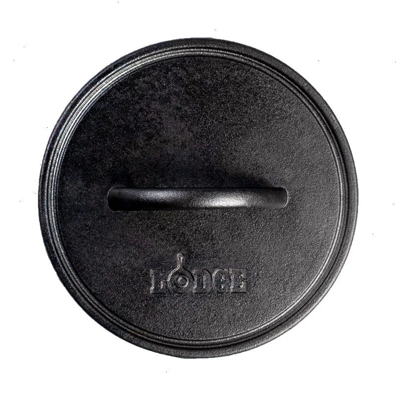 Seasoned Cast Iron Round Grill Press - View 2