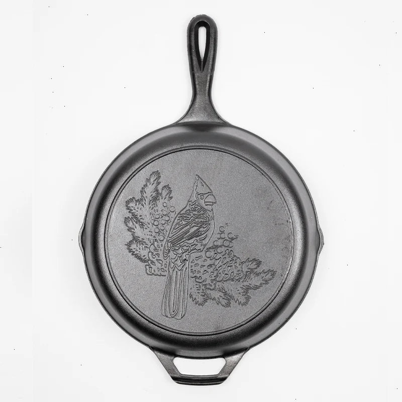 Lodge 10.25 Inch Seasoned Cast Iron Cardinal Skillet - View 2