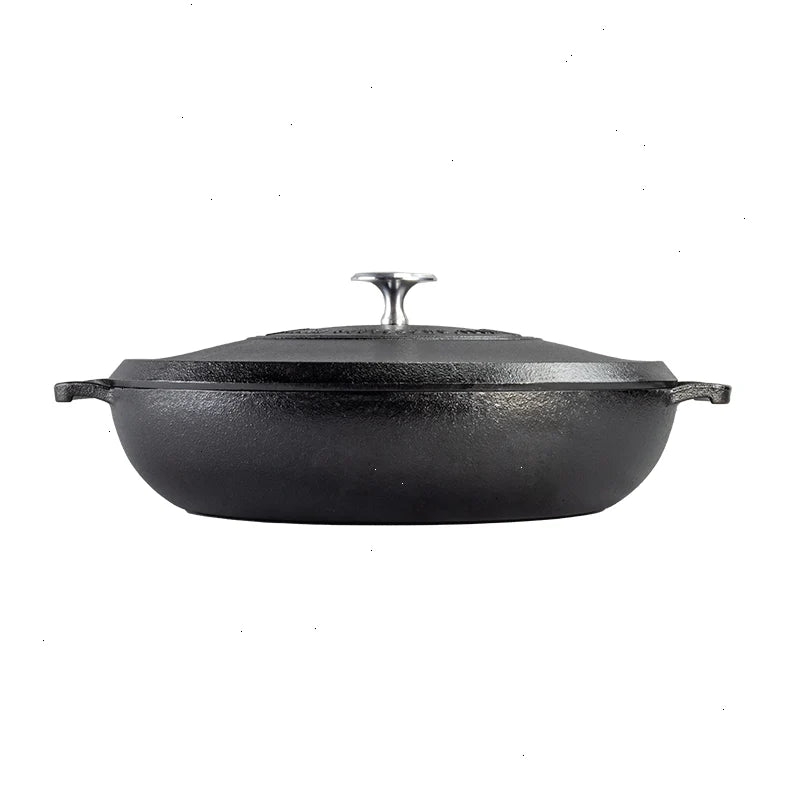 Blacklock 4 Quart Lightweight Cast Iron Braiser - View 3