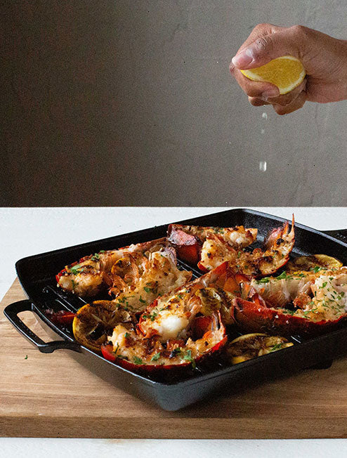 Blacklock 12 Inch Lightweight Cast Iron Grill Pan - View 3