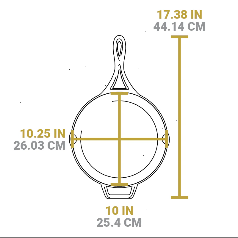 Blacklock Lightweight Cast Iron Skillet Set - View 6