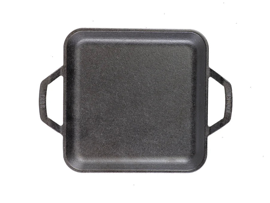Chef Collection 11 Inch Cast Iron Square Griddle - View 2