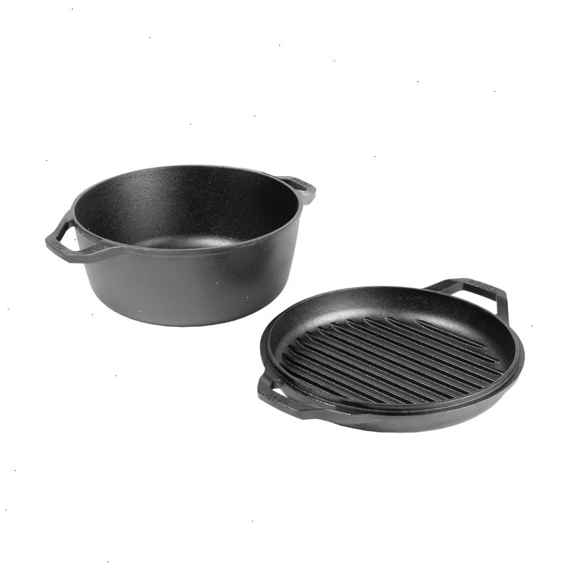 Chef Collection 6 Quart Double Dutch Oven - View 3