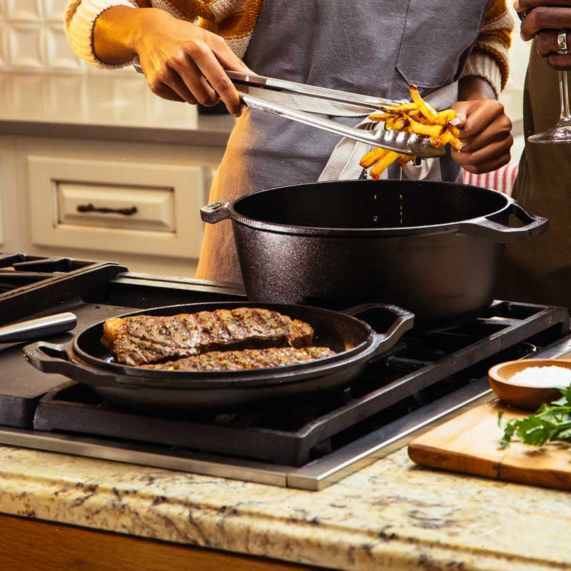 Chef Collection 6 Quart Double Dutch Oven - View 4