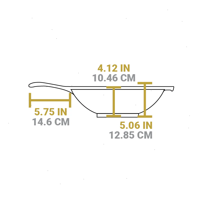 Chef Collection 12.5 Inch Wok - View 5