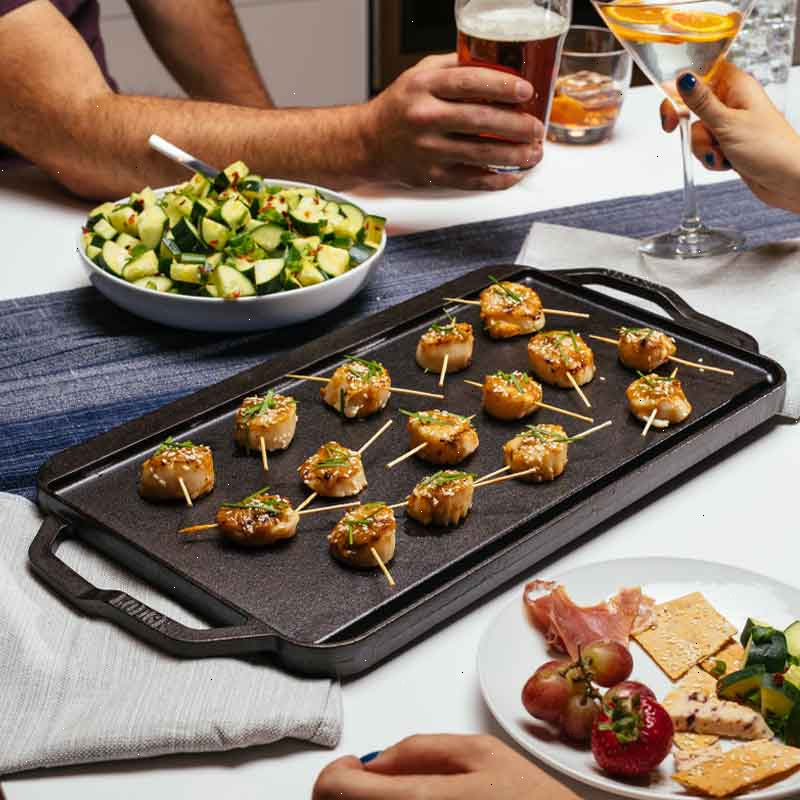 Chef Collection Reversible Grill/Griddle - View 4