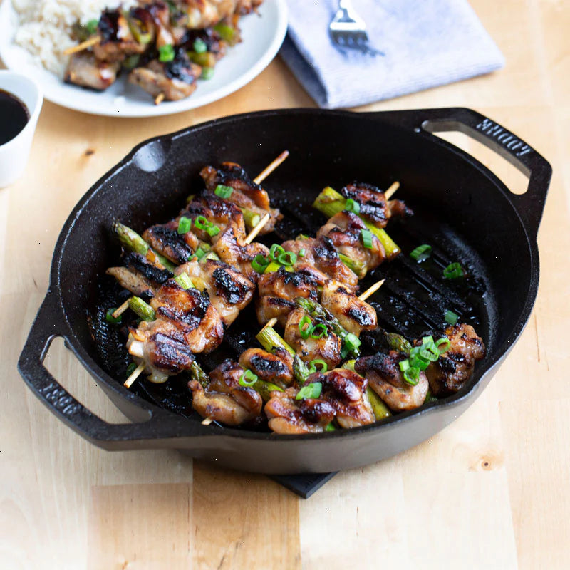 Dual Handle Cast Iron Grill Pan - View 3