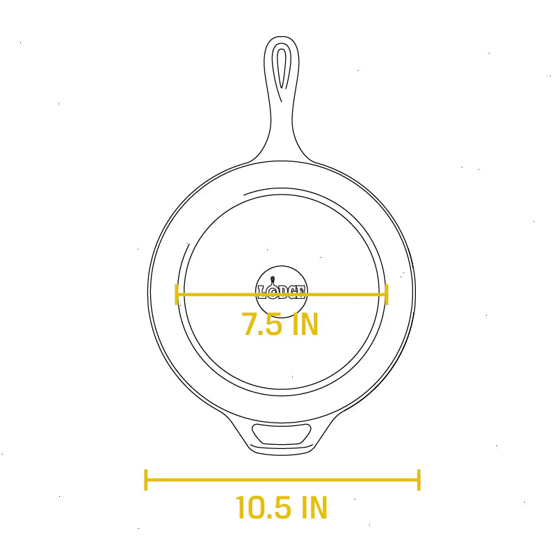 Cast Iron Covered Deep Skillet - View 6