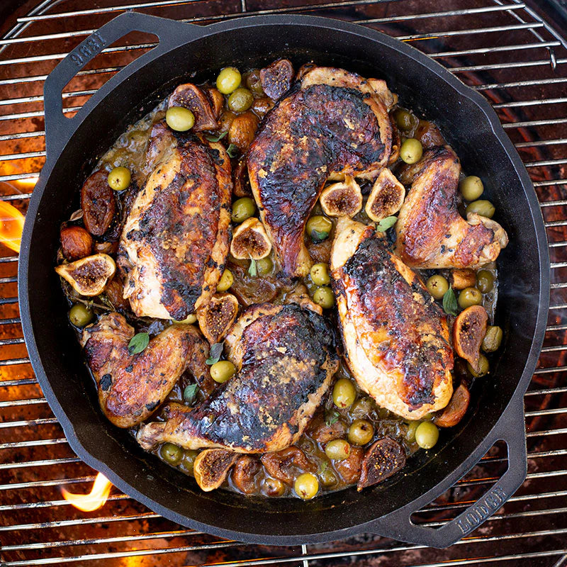 Cast Iron Dual-Handle Pan - View 3