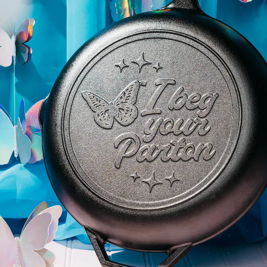 12 Inch Chef Collection Dolly Parton Skillet, I Beg Your Parton - View 4