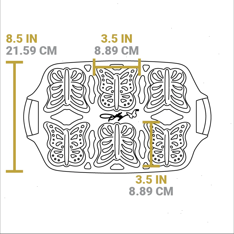 Dolly Parton Butterfly Cake Pan - View 3