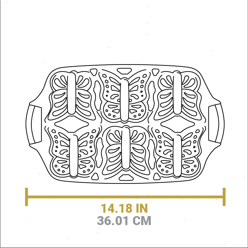 Dolly Parton Butterfly Cake Pan - View 4