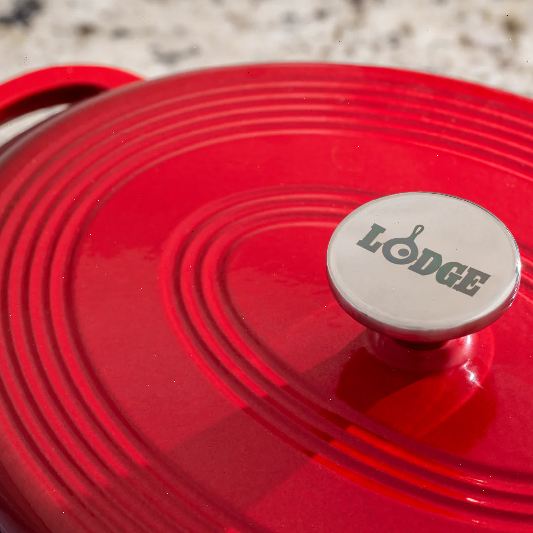 Essential Enamel Oval Dutch Oven - View 5