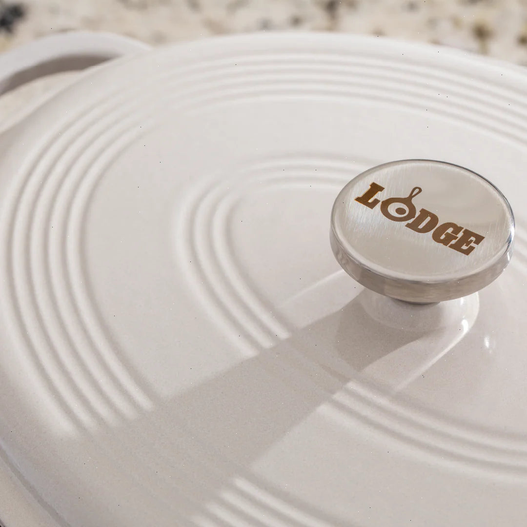 Essential Enamel Oval Dutch Oven - View 6