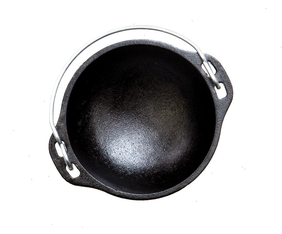 Heat-Treated Cast Iron Mini Kettle - View 3