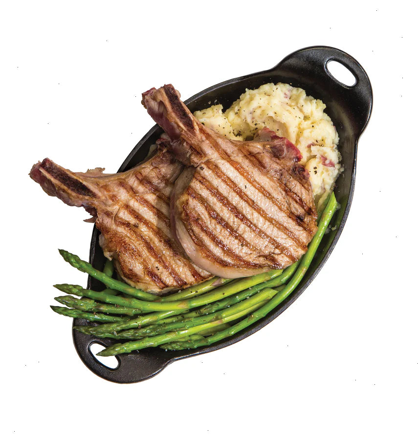 Heat-Treated 36 Ounce Oval Cast Iron Server - View 3
