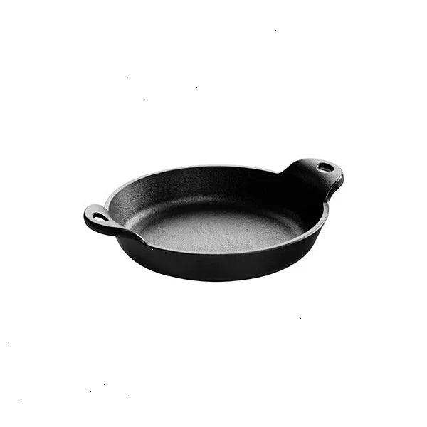 Heat-Treated 14 Ounce Round Cast Iron Mini Server - View 6