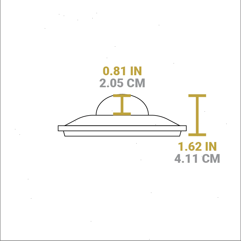 Heat-Treated 5 Inch Cast Iron Lid - View 3