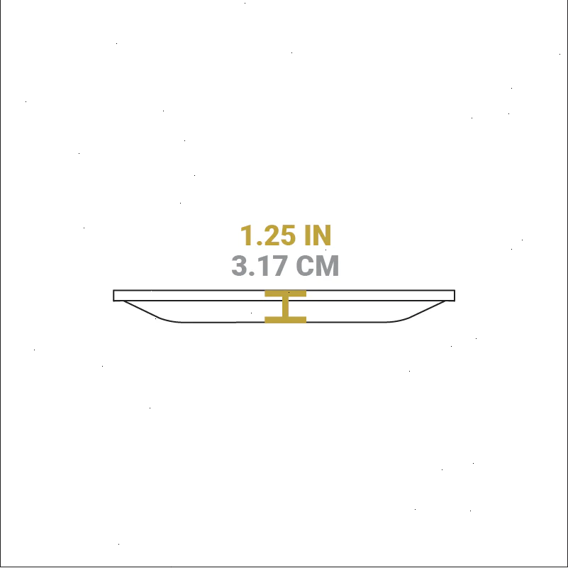 Oval Silicone Underliner - View 2
