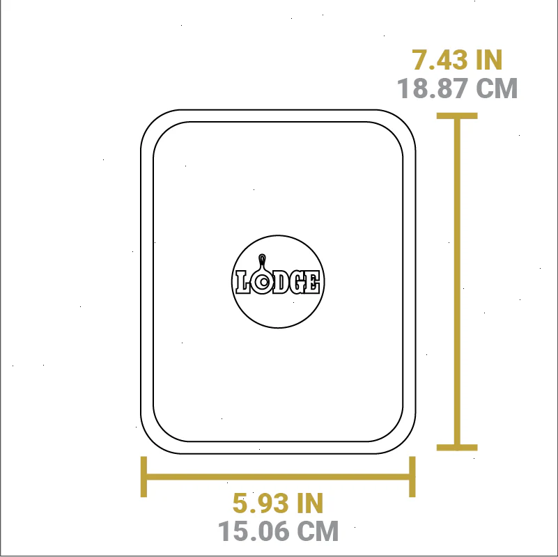 10 Ounce Rectangular Walnut Wood Underliner - View 5