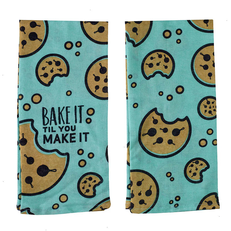 Bake it 'Til You Make It Lodge Dish Towel - View 5