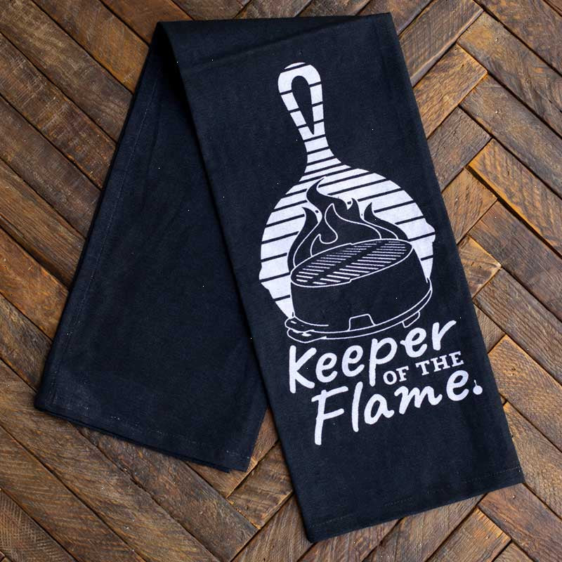 Keeper of the Flame Lodge Dish Towel - View 3