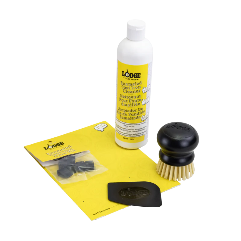 Enameled Cast Iron & Stoneware Care Kit