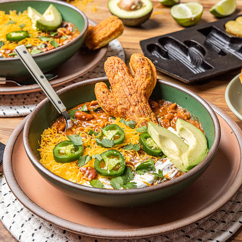 Seasoned Cast Iron Cactus Pan - View 4