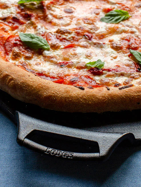 15 Inch Seasoned Cast Iron Pizza Pan - View 4