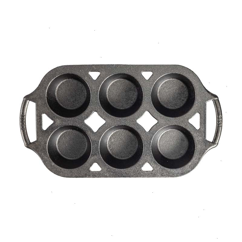 Seasoned Cast Iron Muffin Pan - View 2