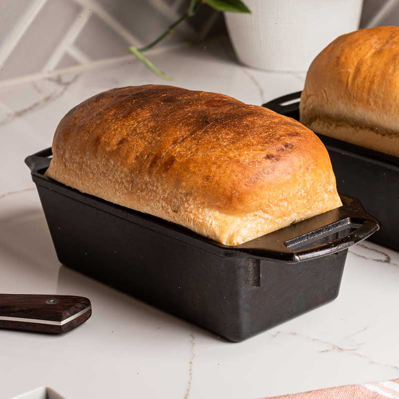 Seasoned Cast Iron Loaf Pan - View 3