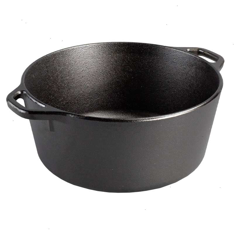 5 Quart Cast Iron Double Dutch Oven - View 2