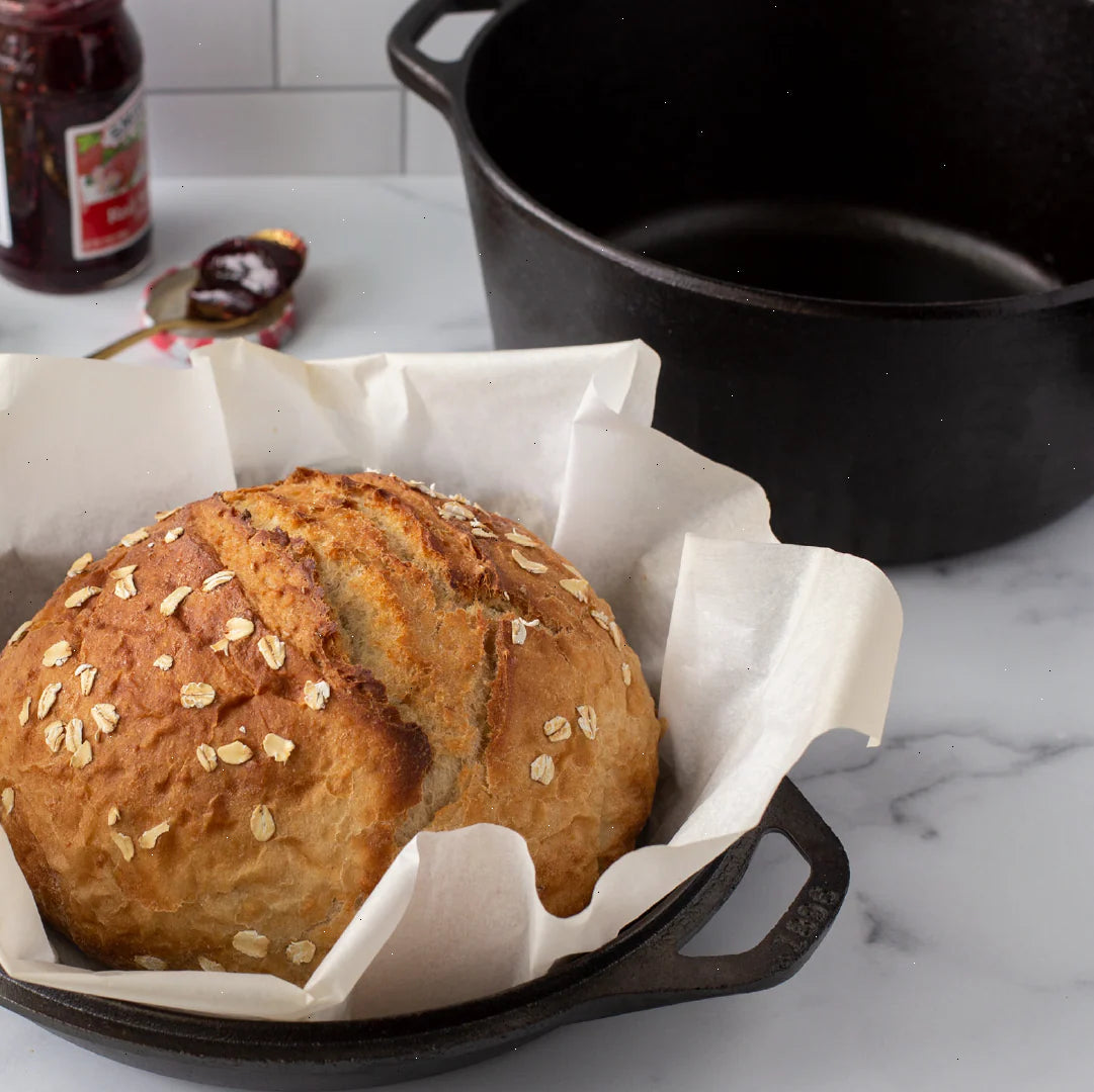5 Quart Cast Iron Double Dutch Oven - View 5