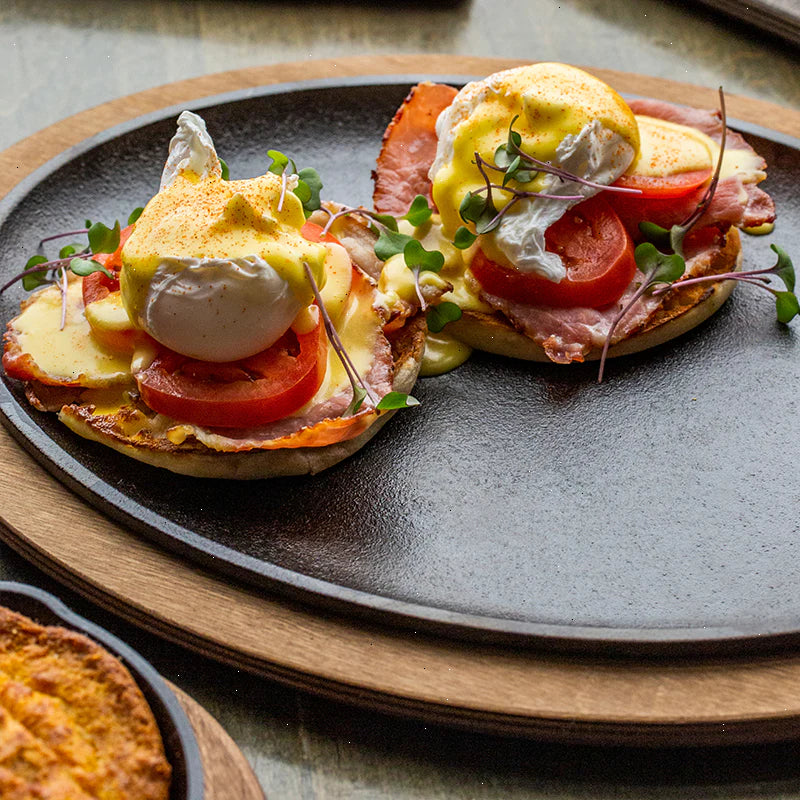 Round Serving Griddle - View 4