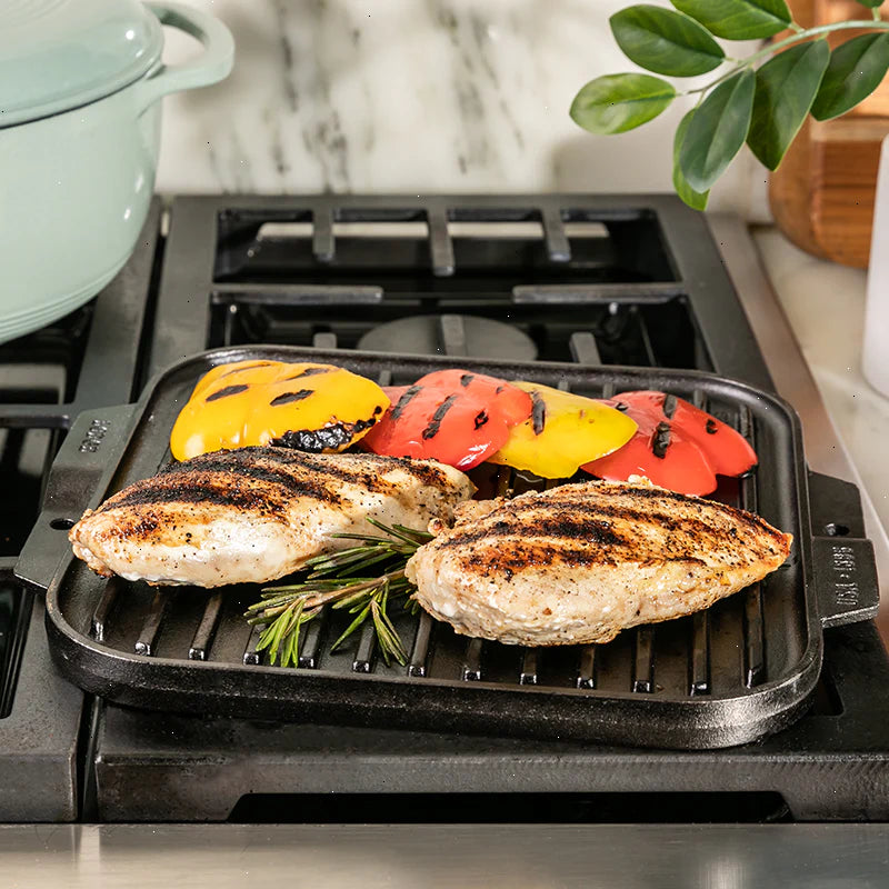10.5 Inch Single Burner Reversible Grill/Griddle - View 2