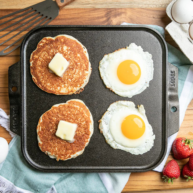 10.5 Inch Single Burner Reversible Grill/Griddle - View 3