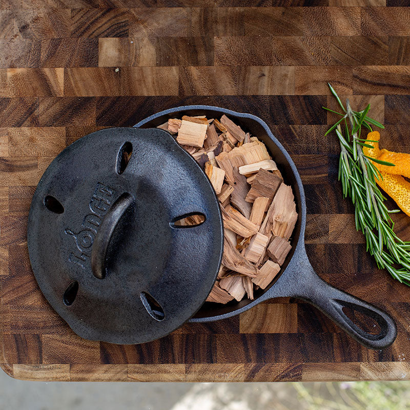 6.5 Inch Seasoned Cast Iron Smoker Skillet - View 3