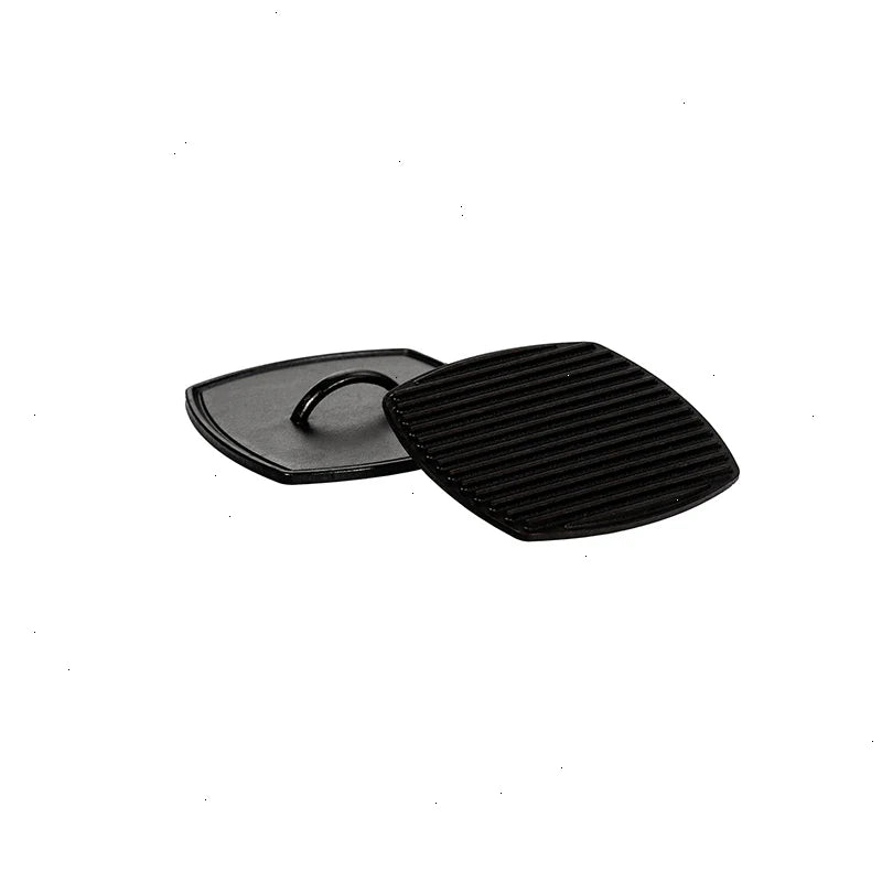 Seasoned Cast Iron Panini Press - View 5