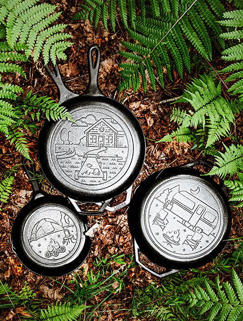 Wanderlust 10.25 Inch Cast Iron Dual Handle Camper Pan - View 5