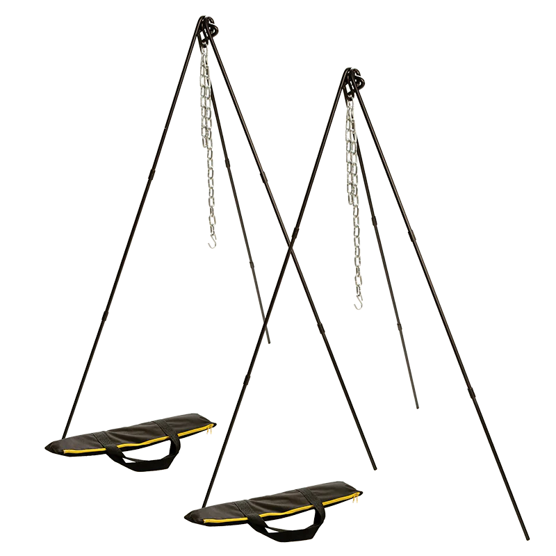 Adjustable Camp Tripod, 2 Pack
