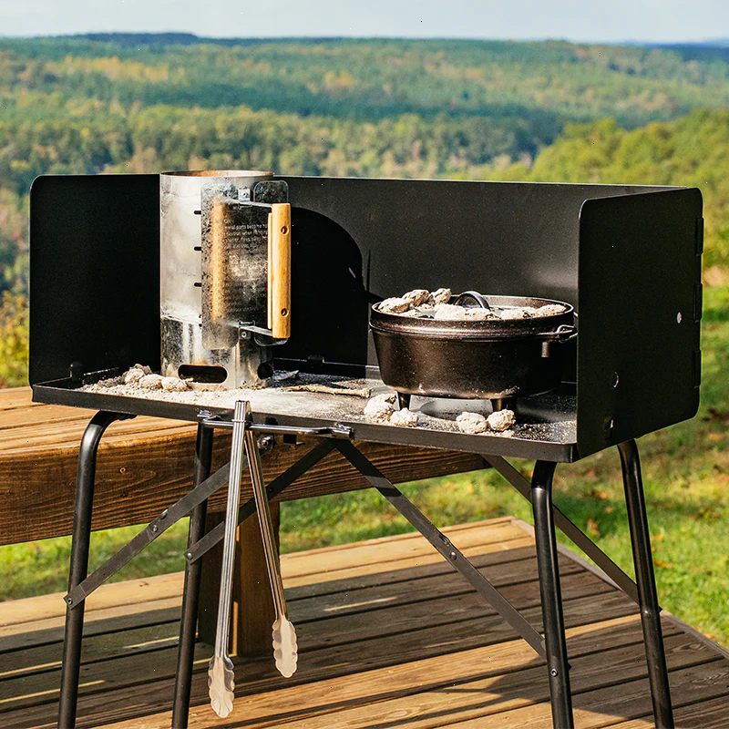 Outdoor Cooking Table - View 2