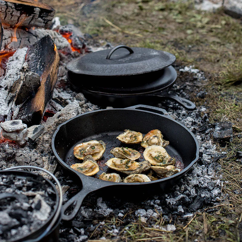 Wildlife Series™ 13.25 Inch Cast Iron Turkey Skillet - View 4