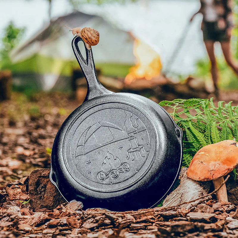 Wanderlust 8 Inch Cast Iron Tent Skillet - View 4