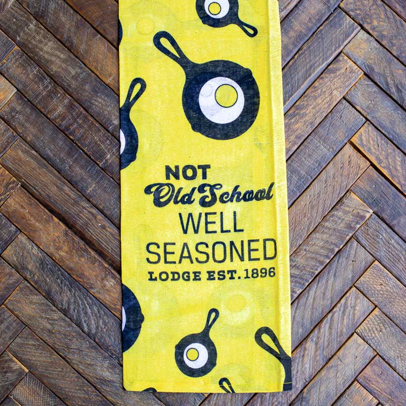 Not Old School Well Seasoned Lodge Dish Towel - View 2